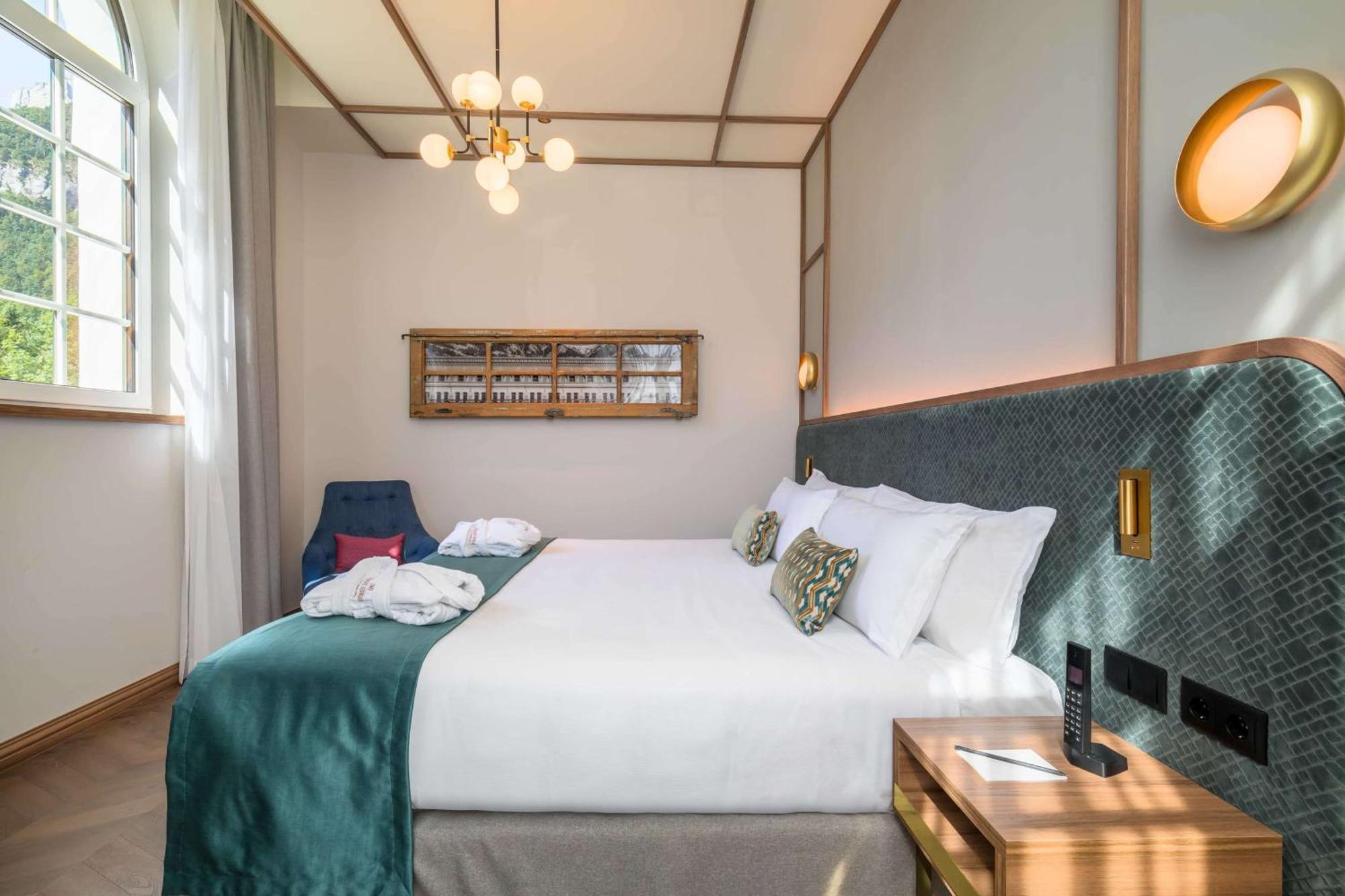 Canfranc Estacion, A Royal Hideaway Hotel - Gran Lujo Exterior foto Deluxe room
