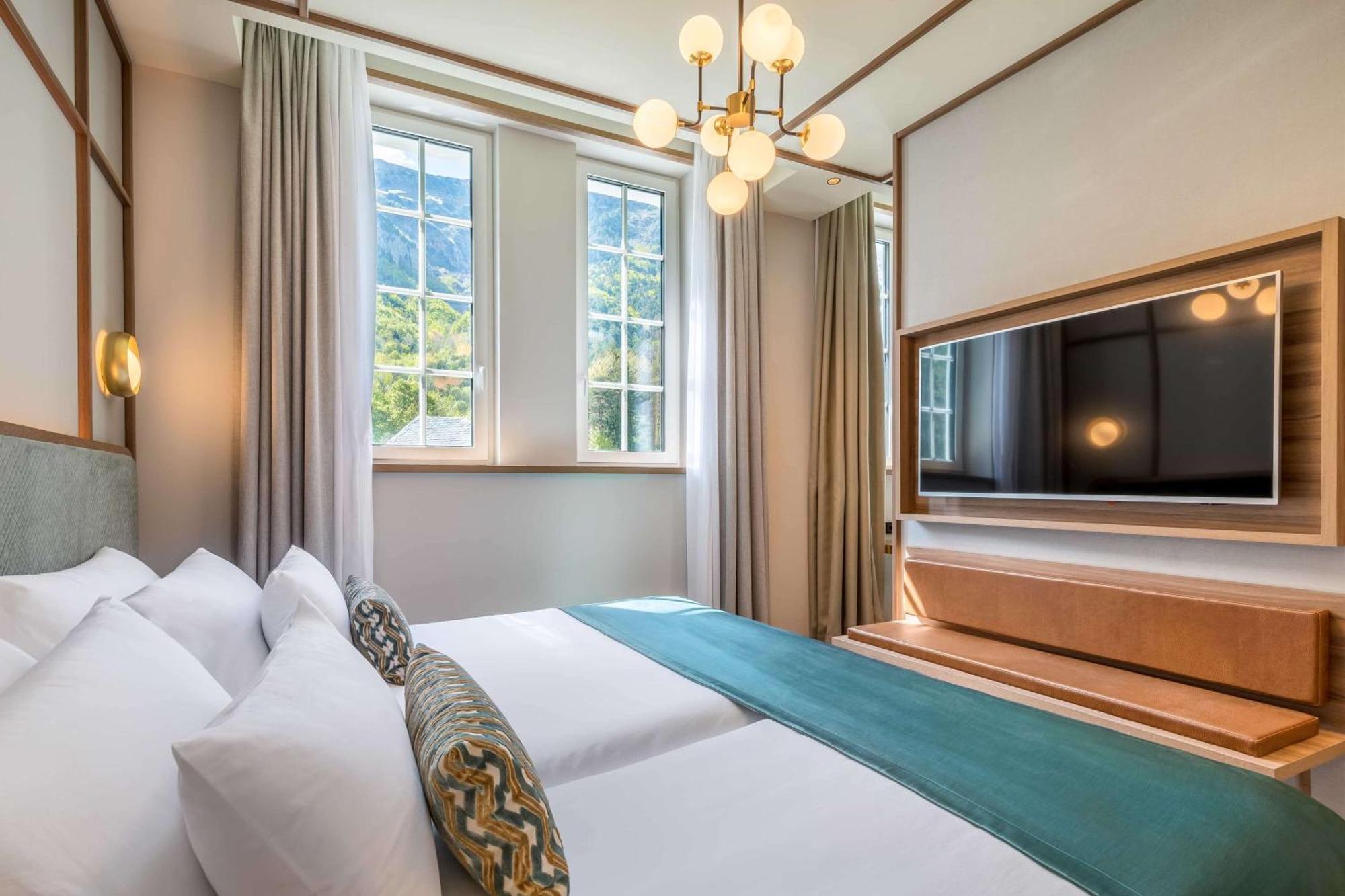 Canfranc Estacion, A Royal Hideaway Hotel - Gran Lujo Exterior foto Deluxe Room