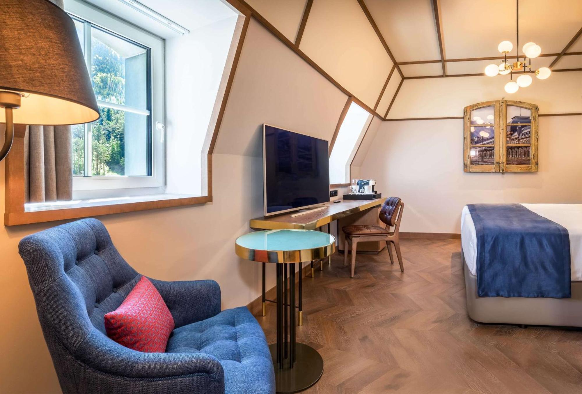 Canfranc Estacion, A Royal Hideaway Hotel - Gran Lujo Exterior foto
